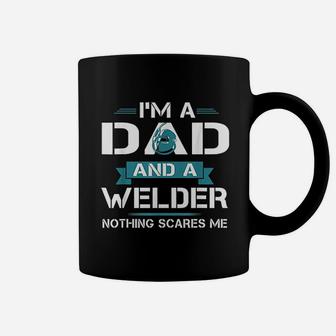 Welder American Flag Usa Patriotic Welder Dad Fathers Day Coffee Mug - Seseable