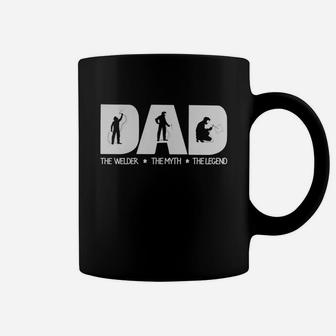 Welder Dad The Legend Coffee Mug - Seseable
