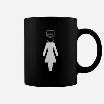Welder Woman Girl Welding Wife Mother Coffee Mug - Seseable