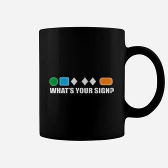 What Is Your Sign Skiing Difficulty Ski Skier Coffee Mug - Seseable