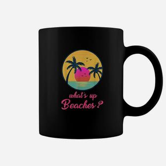 Whats Up Beaches Funny Gifts Fathers Day Christmas Coffee Mug - Seseable