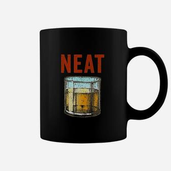 Whiskey Neat Old Fashioned Scotch And Bourbon Drinkers Coffee Mug - Seseable