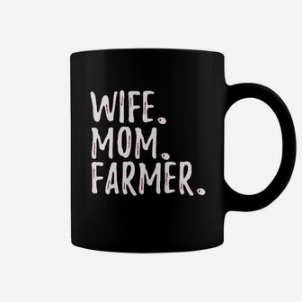 Wife Mom Farmer Coffee Mug - Seseable
