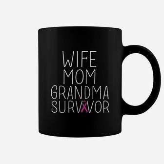 Wife Mom Grandma Survivor Coffee Mug | Seseable FR