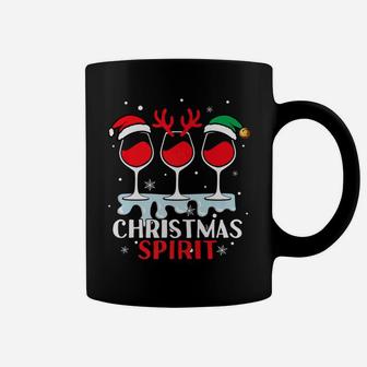 Wine Glass Christmas Funny Wine Holiday Humor Coffee Mug - Seseable