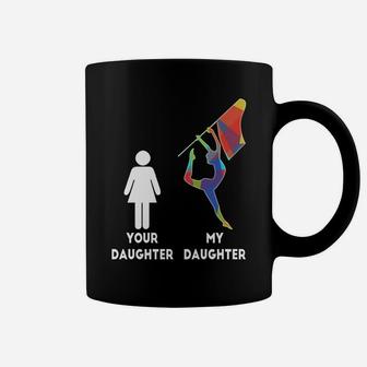 Winter Guard Color Guard Mom Your Daughter My Daughter Coffee Mug - Seseable