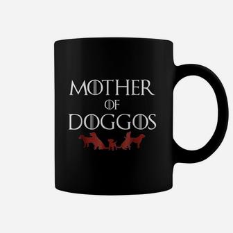 Women Mother Of Doggos Mother Of Dogs Hot Coffee Mug - Seseable