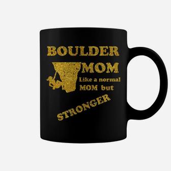 Womens Boulderer Mom Climb Bouldering Mother Gift Coffee Mug - Seseable