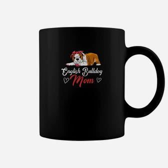 Womens Bulldog Mom Dog Mom French English Bulldog Coffee Mug - Seseable