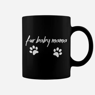 Womens Fur Baby Mama Cat Dog Lover Coffee Mug - Seseable