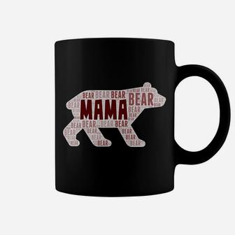 Womens Mama Bear Funny Great For Moms On Mothers Day Coffee Mug - Seseable