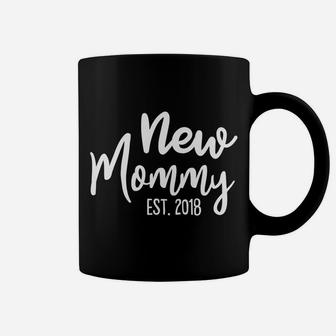 Womens New Mommy Est 2018 Mothers Gifts For Expecting Mother Coffee Mug - Seseable