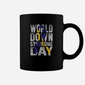 World Down Syndrome Day Awareness Socks Down Right Kids Gift Coffee Mug - Seseable