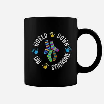 World Down Syndrome Day Awareness Socks Down Right Kids Gift Coffee Mug - Seseable