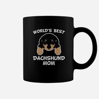 Worlds Best Dachshund Mom Dog Owner Coffee Mug - Seseable
