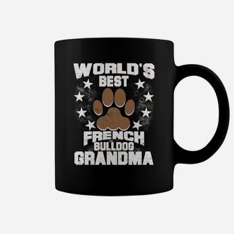Worlds Best French Bulldog Grandma Dog Owner Coffee Mug - Seseable