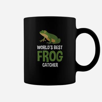 Worlds Best Frog Catcher Gift Frog Hunter Coffee Mug | Seseable CA