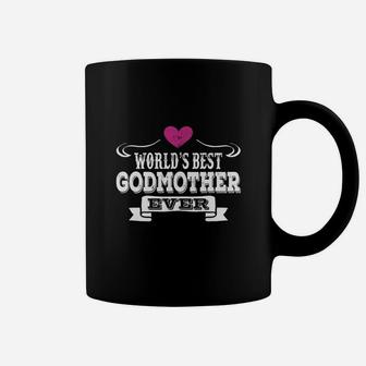 Worlds Best Godmother Ever Coffee Mug - Seseable