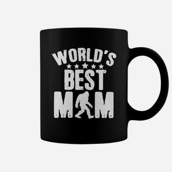 Worlds Best Mom Bigfoot Coffee Mug - Seseable