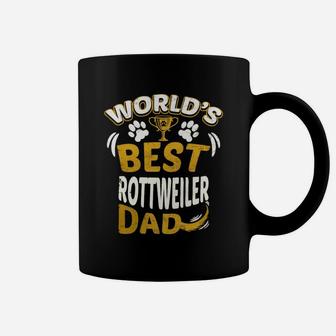World's Best Rottweiler Dad Coffee Mug - Seseable