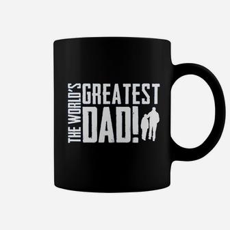Worlds Greatest Dad Fathers Day Coffee Mug - Seseable
