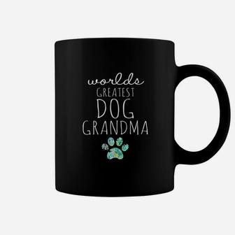 Worlds Greatest Dog Grandma Gift Idea Coffee Mug - Seseable