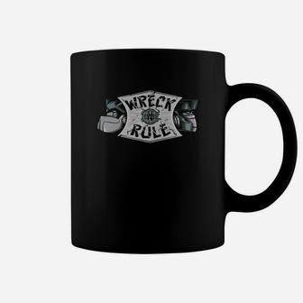 Wreck _n_ Rule Robots Geek Retro Wreck Toys Coffee Mug - Seseable