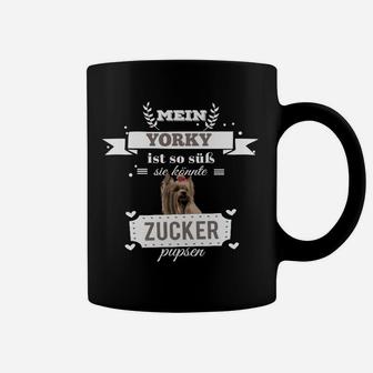 Yorkie Hunde Tassen Zucker pupsen - Lustige Spruch Tee für Tierfreunde - Seseable