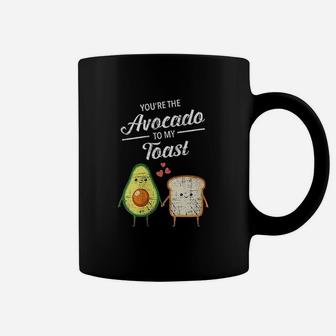 You Are The Avocado To My Toast Love Couple Valentines Day Coffee Mug - Seseable