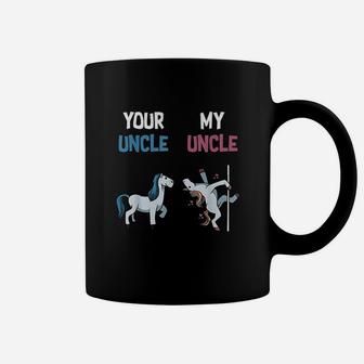 Your Uncle My Uncle Funny Unicorn Family Coffee Mug - Seseable