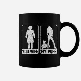 Your Wife My Wife Funny Doberman Dog Lovers Coffee Mug - Seseable