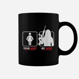 Your Wife My Wife Veteran Coffee Mug - Seseable