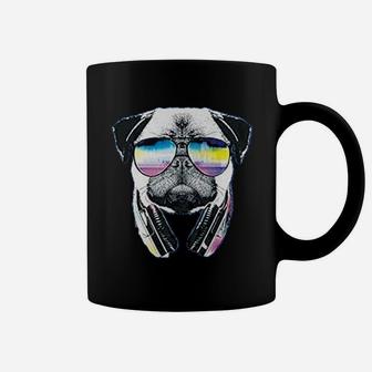 Youth Pug Music Revision Gifts Coffee Mug - Seseable