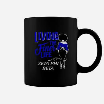 Zeta Phi Sorority Beta Paraphernalia For Friend Sister Coffee Mug - Seseable