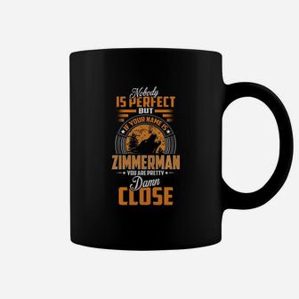 Zimmerman Name Shirt, Zimmerman Funny Name, Zimmerman Family Name Gifts T Shirt Coffee Mug - Seseable