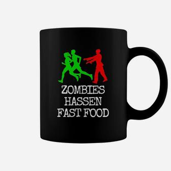 Zombies Hassen Fast Food Sonderedition Tassen - Seseable
