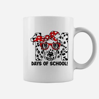 101 Days Of School Dalmatian Dog Coffee Mug - Seseable