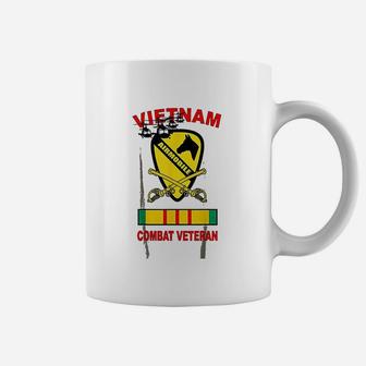 1st Air Cavalry Cav Airmobile Vietnam Veteran Combat Huey Coffee Mug - Seseable