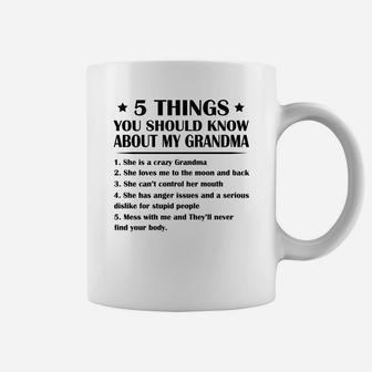 5 Things You Should Know About My Grandma White Coffee Mug - Seseable