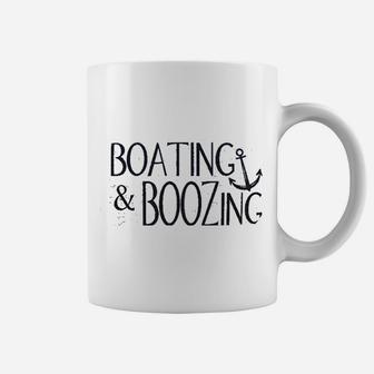 50th Birthday Boating And Boozing Coffee Mug - Seseable