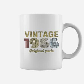 55th Birthday Gif Vintage 1966 Original Parts Coffee Mug - Seseable