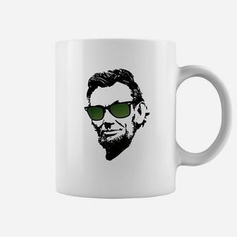 Abe Lincoln 4th July Vintage Usa Funny Coffee Mug - Seseable