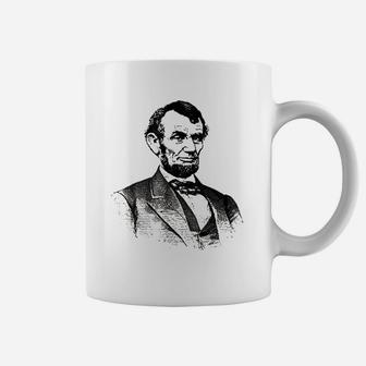 Abraham Lincoln Portrait Vintage Abe Lincoln Coffee Mug - Seseable