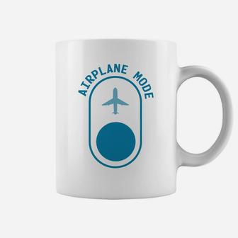Airplane Mode Traveling All Around The World Coffee Mug - Seseable