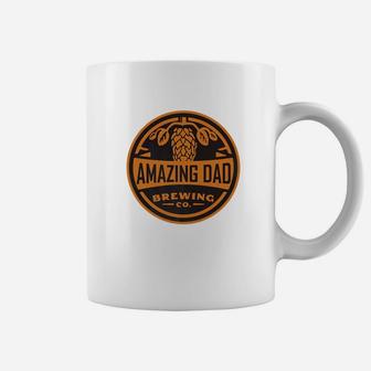 Amazing Dad Brewing Company Dads Fathers Day Shirt Coffee Mug - Seseable