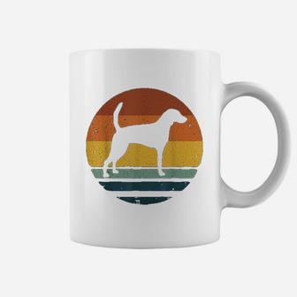 American Foxhound Vintage Retro Dog Mom Dad Gift Coffee Mug - Seseable
