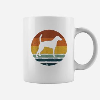 American Foxhound Vintage Retro Dog Mom Dad Gift Coffee Mug - Seseable