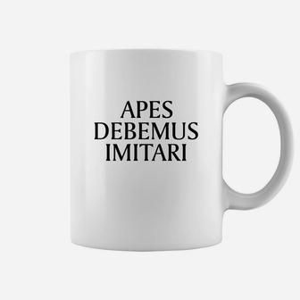 Apes Debemus Imitari Beekeepers Coffee Mug - Seseable