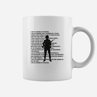 Army Soldier Creed Mug Coffee Mug - Seseable