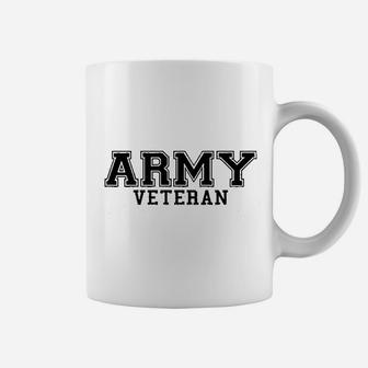 Army Veteran Black Coffee Mug - Seseable